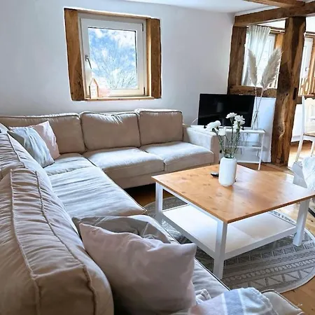 Fachwerkwohnung Im Weserbergland Aerzen Exterior foto